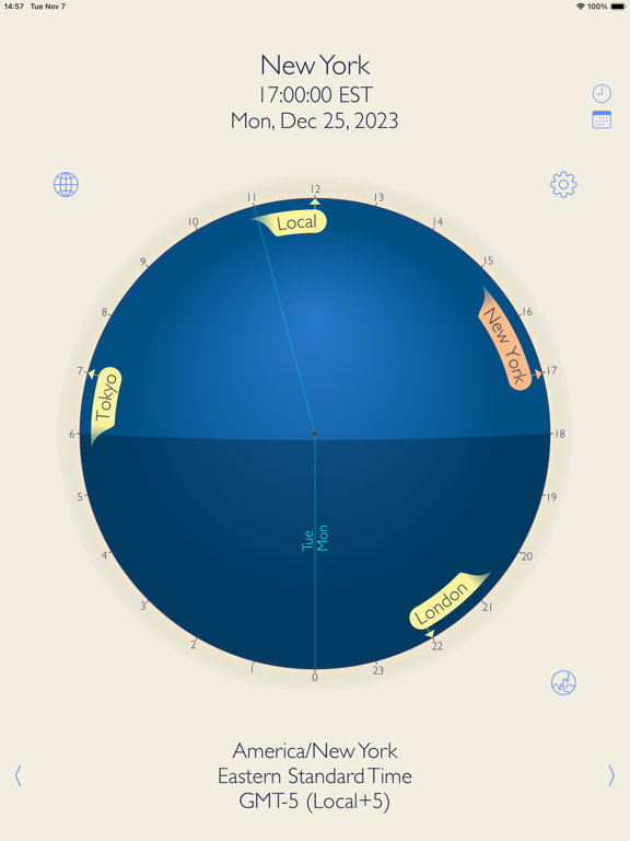 Screenshot #5 pour World Clock - Time Shifter Pro
