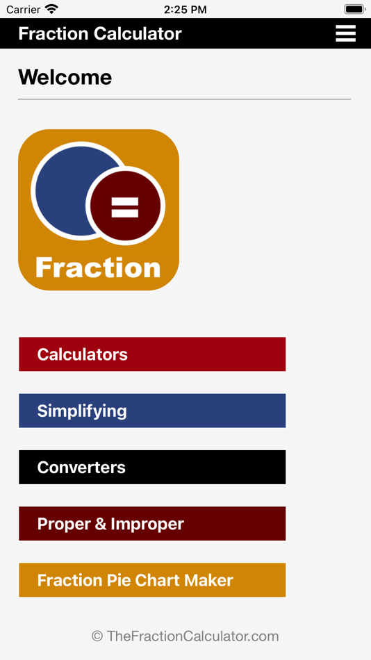 #1. Fraction Calculator (iOS) 由: H Valeur