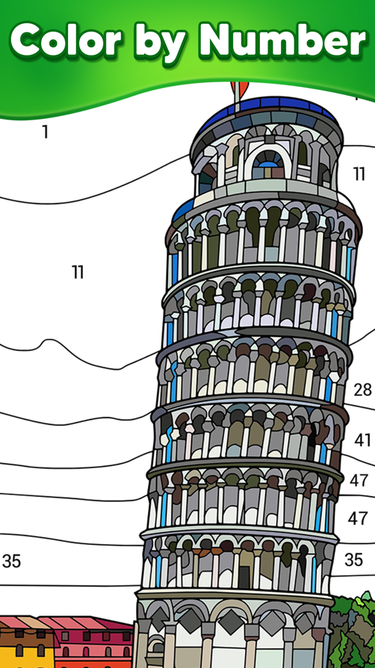 Color By Number - Color Match - 1075 - (iOS)