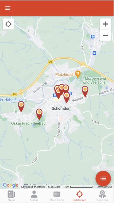 Schorndorf Card Screenshot