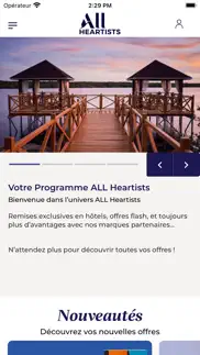 all heartists program iPhone Captures Décran 2