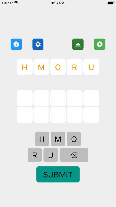 eXcramble Word Scramble Games Screenshot