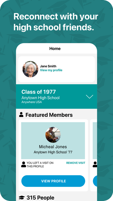 Classmates™ Mobile App Screenshot