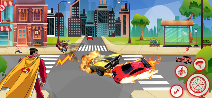 Flying Hero - Shooting games