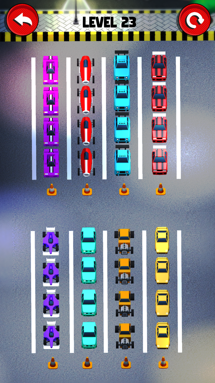 Car Parking Sort 3D