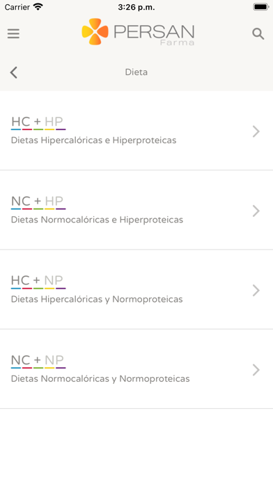 Persan Farma Vademécum Screenshot