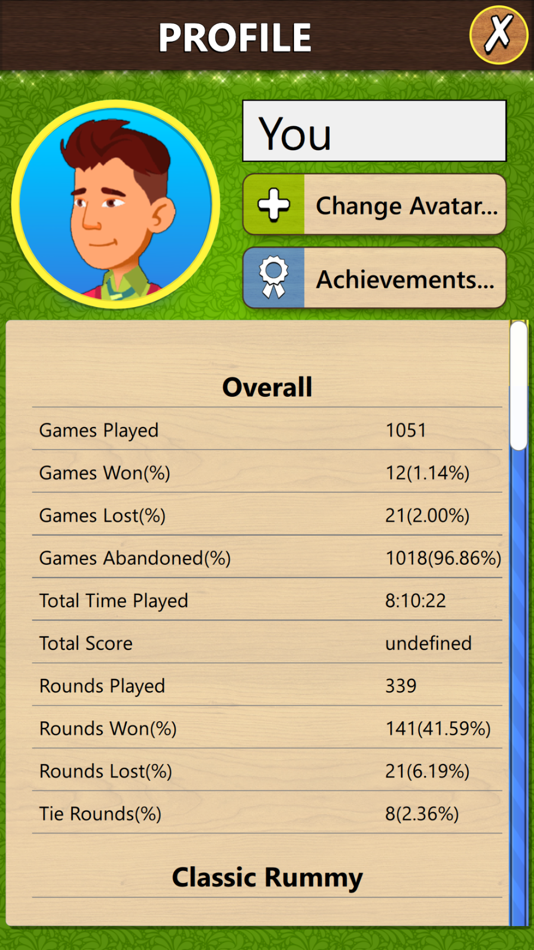 #7. Rummy 4 in 1 Board Game (iOS) di: G Soft Team