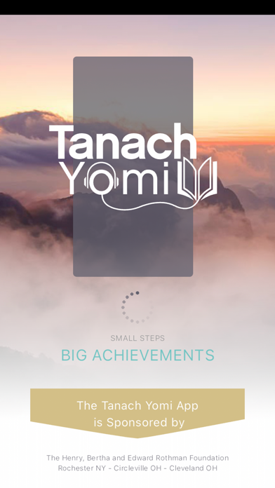 Tanach Yomi – Torah & Nach iPhone screenshot 1 - Education app