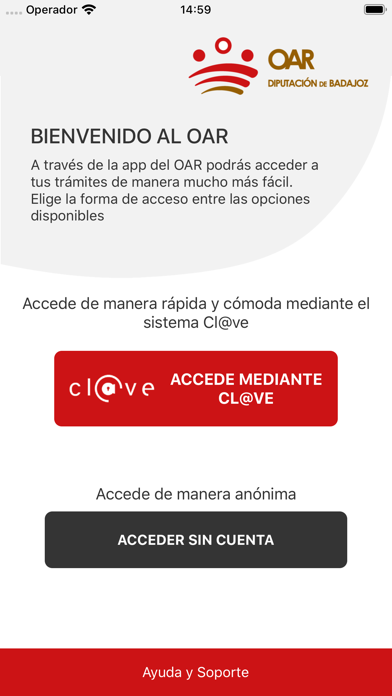 OAR Badajoz Screenshot