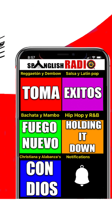Spanglish Radio Screenshot