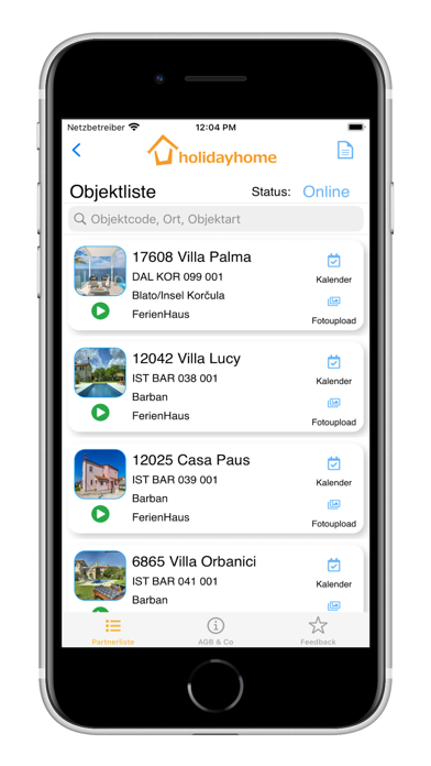 MyHolidayHome Screenshot