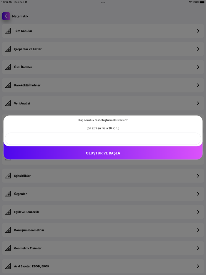 LGS Hazırlık 50.000 SORU