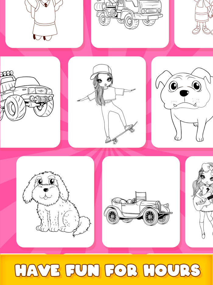 My Coloring Pages Game