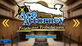 Ace Attorney Trilogy screenshot