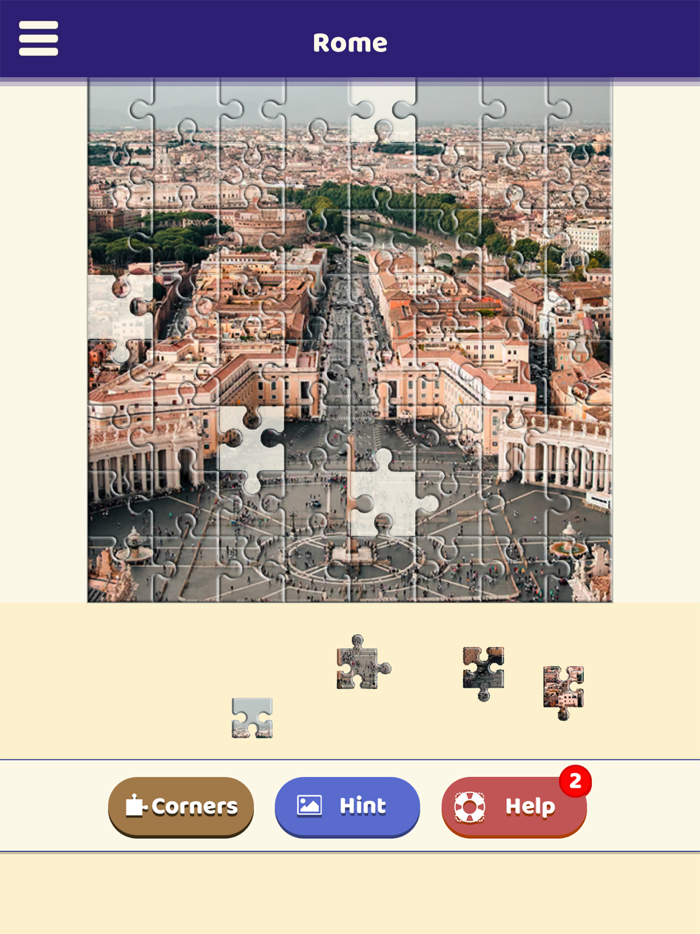 Rome Sightseeing Puzzle