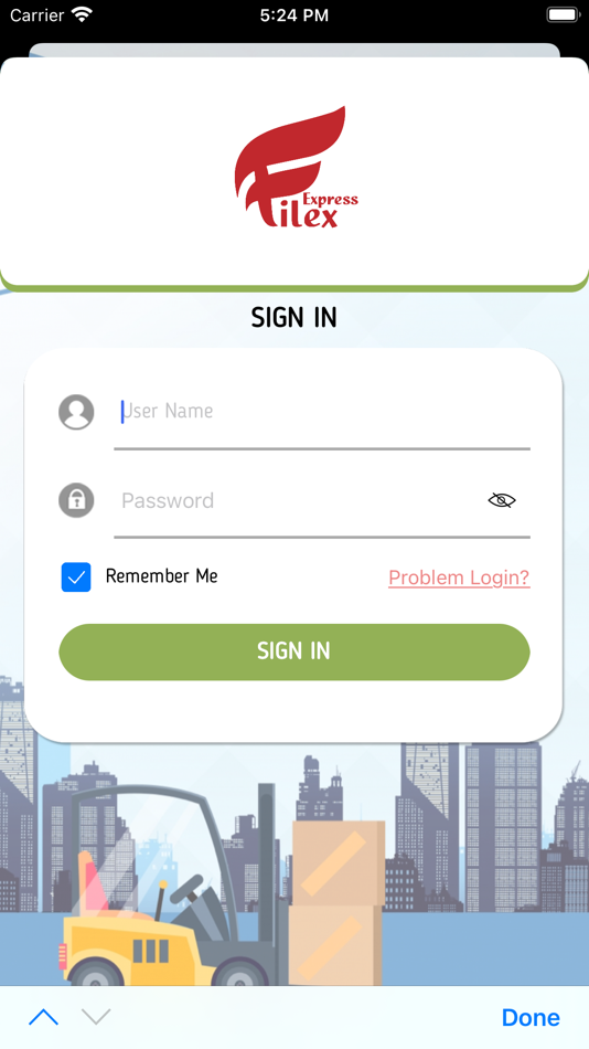 #2. Filex Express Shipper (iOS) By: Muhammad Abdullah Saeed