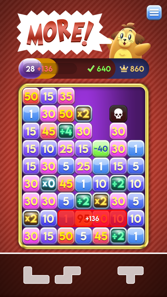 #4. More or Less! (iOS) 由: Wix Games Ltd.