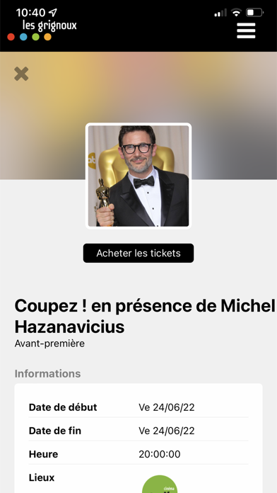 Les Grignoux Screenshot