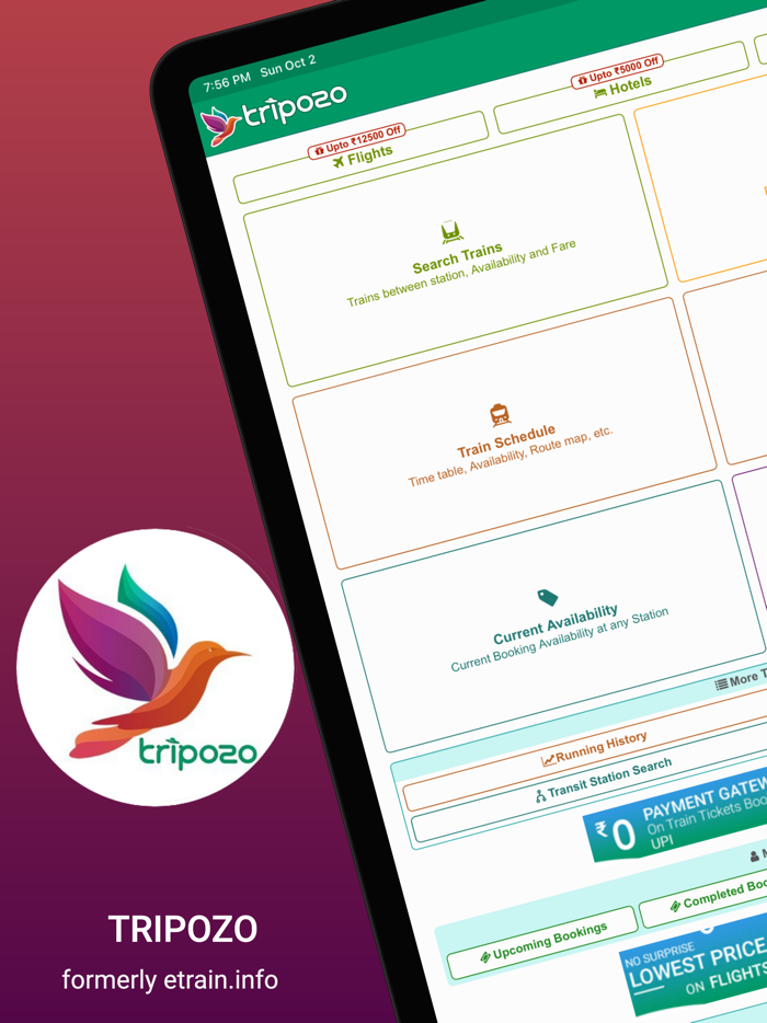 Train Live Status Booking PNR