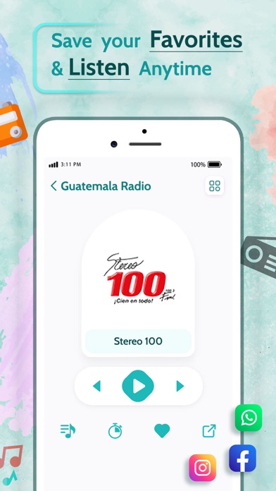 Live Guatemala Radio Stations Screenshot
