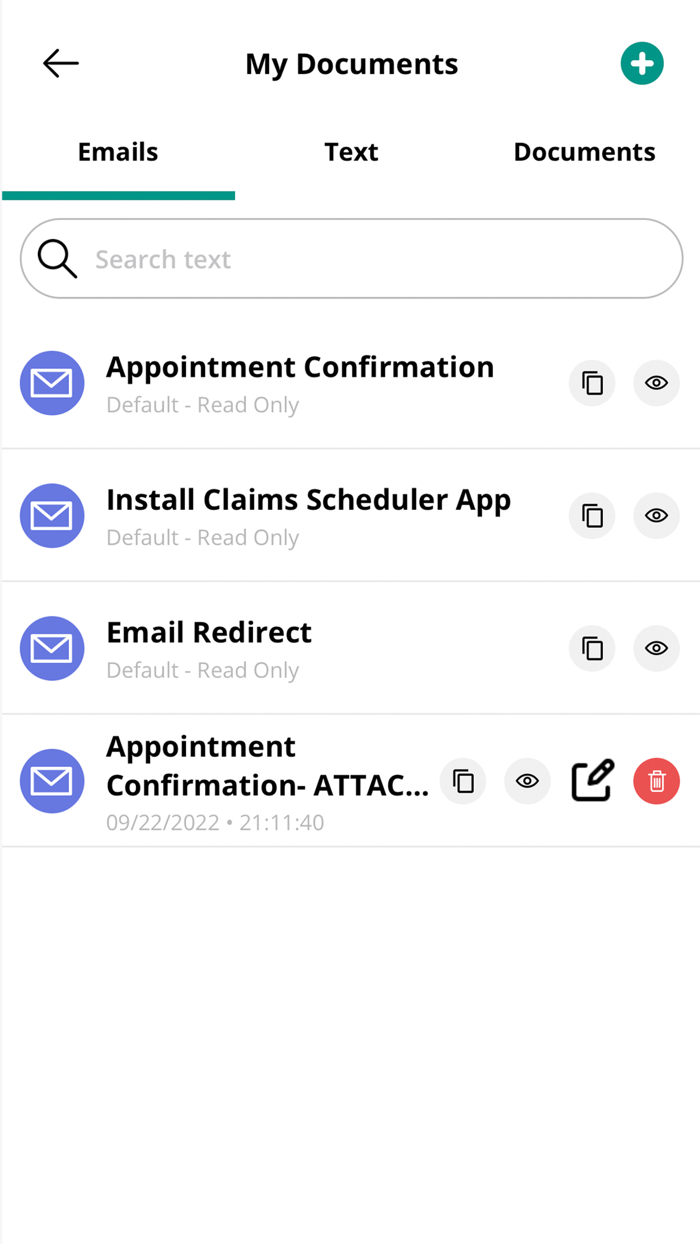 Claims Scheduler