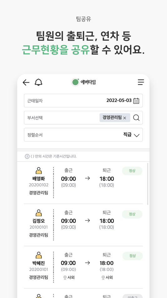 #4. 에버타임 (iOS) 由: O Lim Kwon