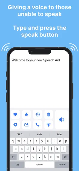 Game screenshot Speech Aid - Text to Voice AAC mod apk