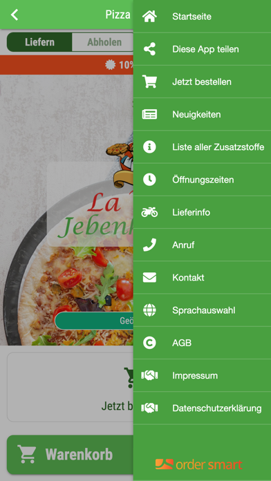 Pizza La Vita Göppingen Screenshot