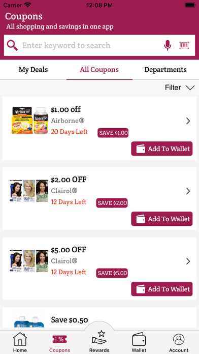John Brooks Supermarkets Screenshot