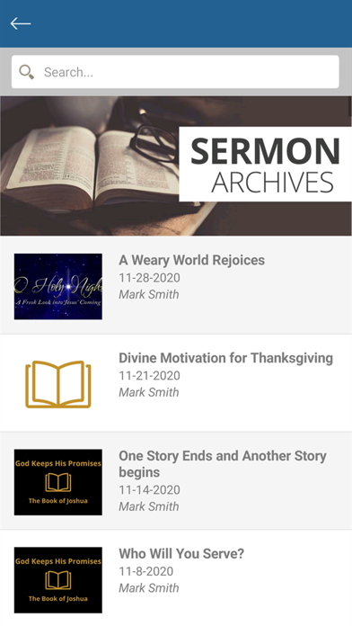 Screenshot #1 pour North Park Baptist Church