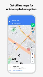 navigation by verizon connect iphone screenshot 4