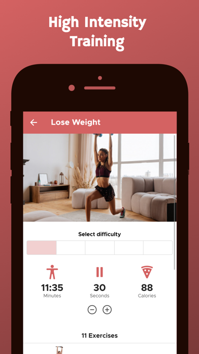Dumbbell HIIT Workout Screenshot