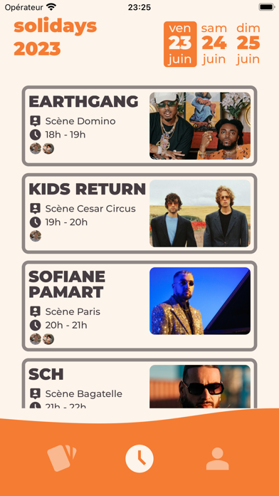myFest iPhone screenshot 6 - Music app