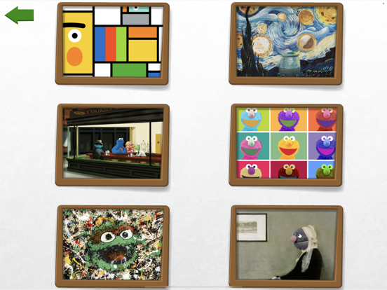 Sesame Street Art Maker iPad app afbeelding 4