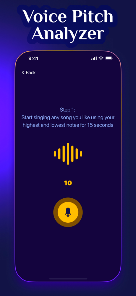 Sing Whiz - Vocal Range Test screenshot 3