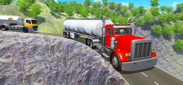 Stickman Oil Tanker Transport