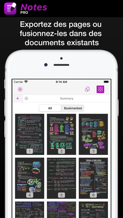 Screenshot #3 pour Notes Pro - Prise de notes