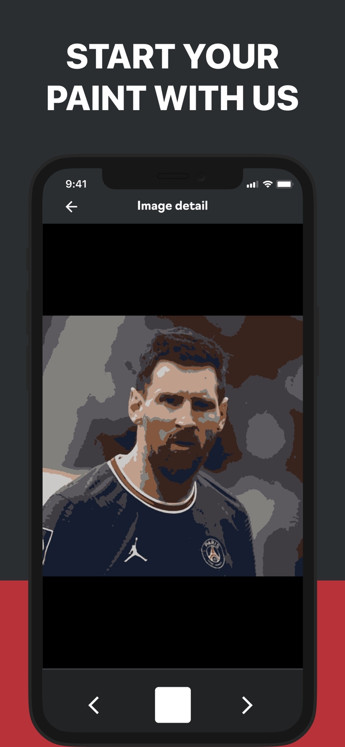 Picasso - separate   to colors