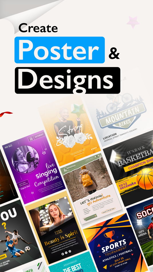 #1. Poster Maker Ads Page Maker (iOS) 由: Jyoti Yadav