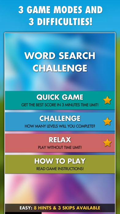 The Word Search Challenge Screenshot
