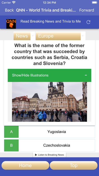 QNN PRO: Breaking News, Trivia Screenshot