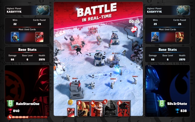 LEGO Star Wars Battles' is a competitive strategy game for mobile