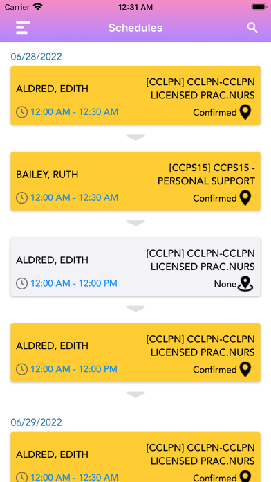 Screenshot #3 pour POC Care Coordination
