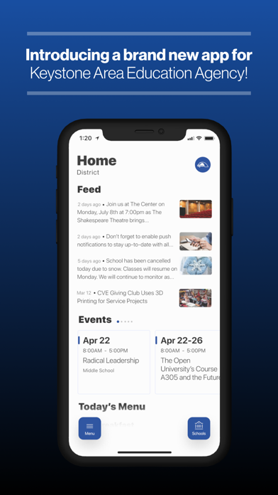 Keystone Educational Agency Screenshot