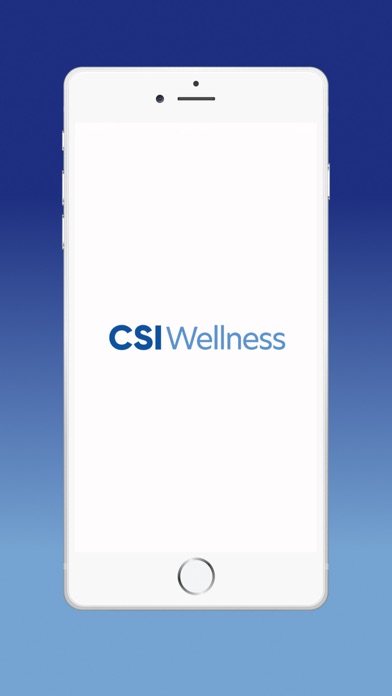 CSI Wellness Screenshot