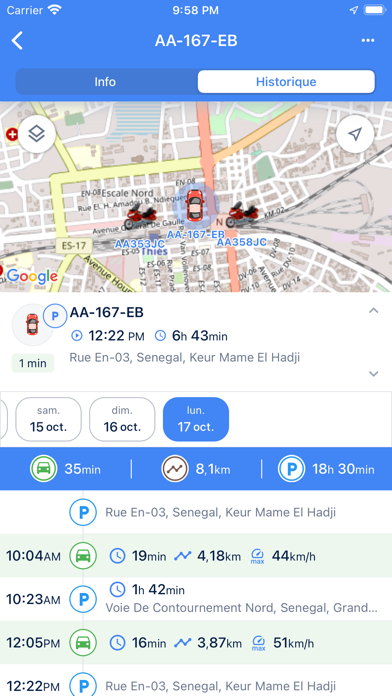 ACCESS GEOLOC Screenshot
