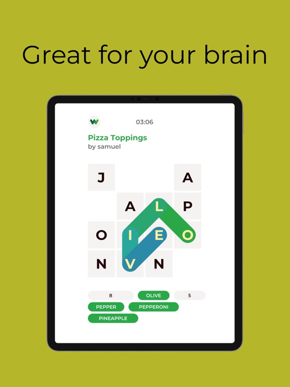 Word Salad: a daily puzzle iPad screenshot 4 - Games app