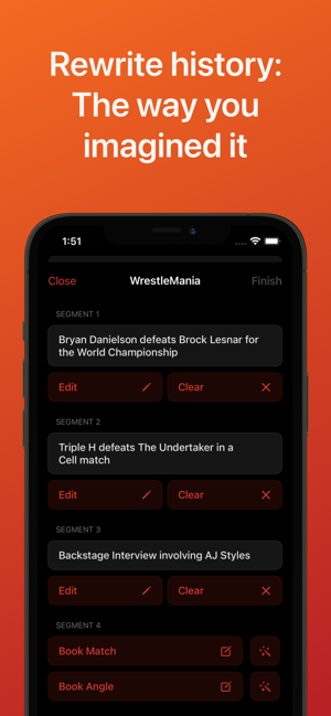 Zrzut ekranu z Pro Wrestling Manager 2022