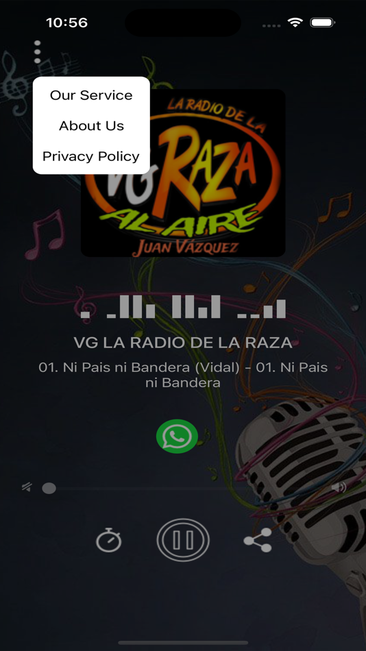 #2. VG LA RADIO DE LA RAZA (iOS) By: Rodrigo Gonzalez