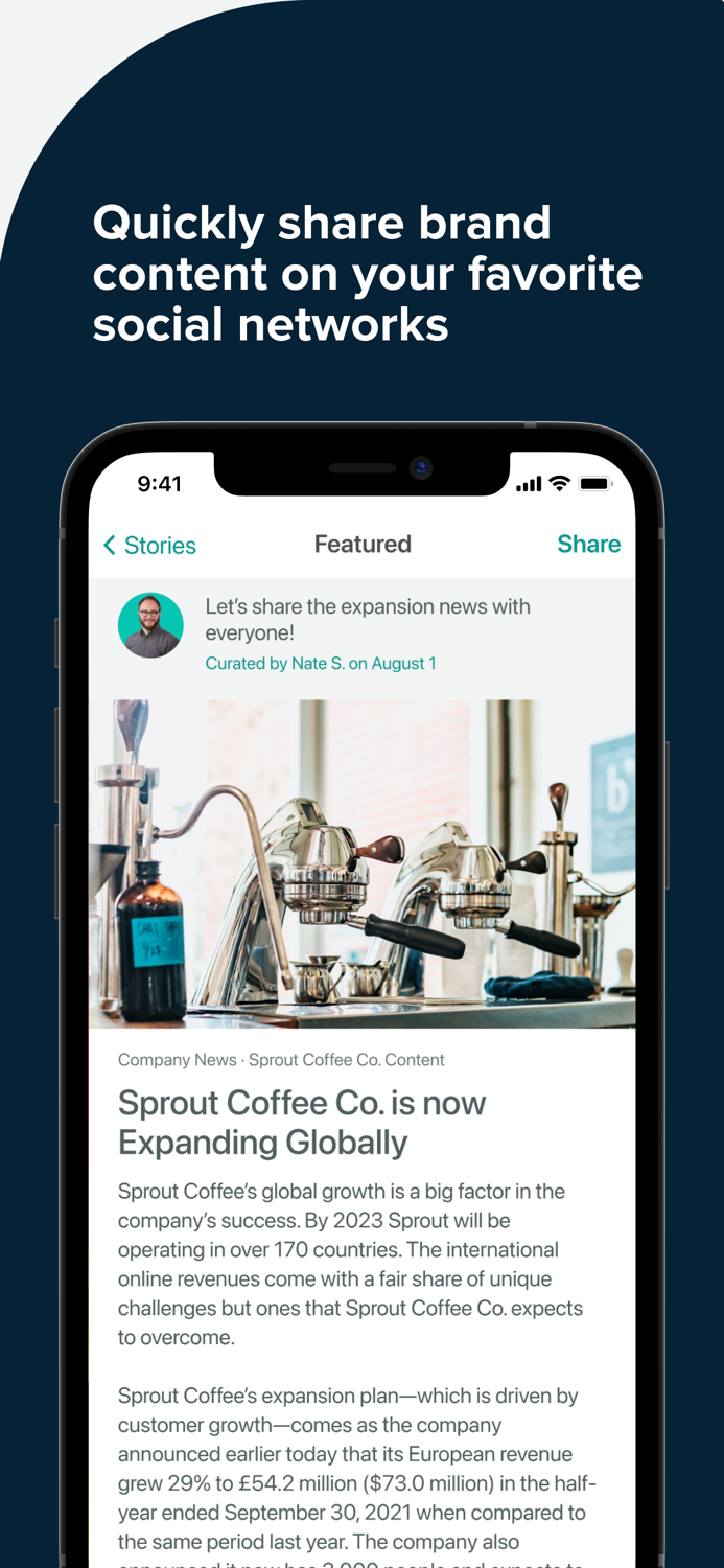 Advocacy by Sprout Social